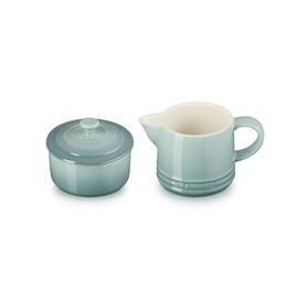 Le Creuset Stoneware Signature Cream & Sugar Set, Sea Salt