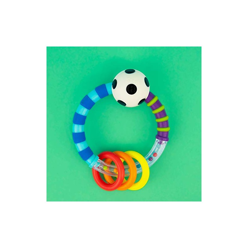 Sassy Ring Rattle | Developmental Baby Toy for Early Learning