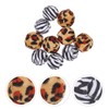 DOITOOL Leopard Print Cat Toy Balls 10Pcs Activity Cat Playing