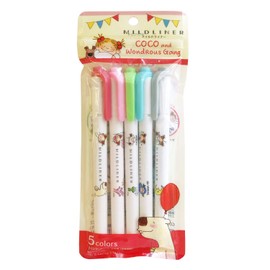 Coco-chan RYZ-822 Greeting Life Mild Liner Set of 5 Colors