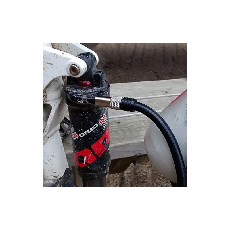Beto Alloy Bike Shock Pump with Gauge