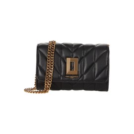 Karl Lagerfeld Paris Lafayette Crossbody, Black/Gold