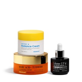 Cuidado de la piel madura | Serum Volufiline + NAD Radiance Cream + Kojic & Turmeric Cleansing Cream
