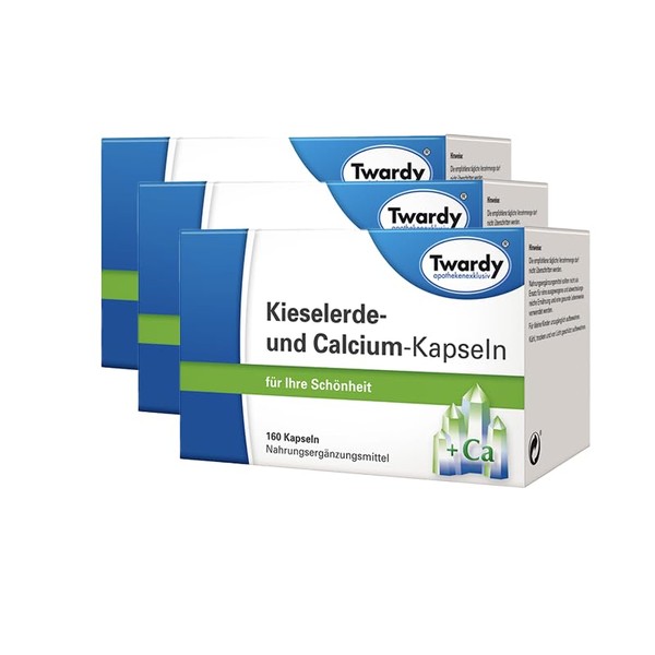 Astrid Twardy Silica & Calcium Capsules - Supports Connective and