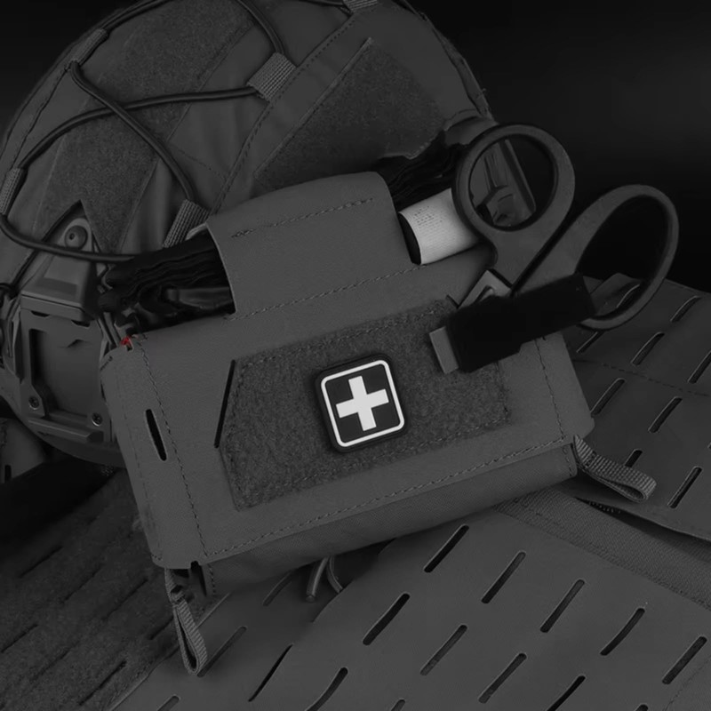 IFAKon Compact V3 Ifak Pouch for Trauma Kit, Quick Pull