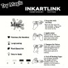 INKARTLINK Beach Waves INKARTLINK Temporary Tattoo Tattoos Great Wave Kanagawa