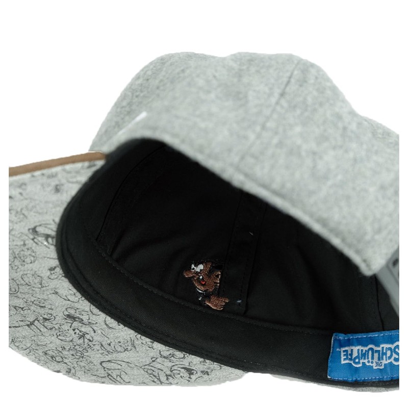 Bavarian Caps Cap Papa Smurf Grey, gray