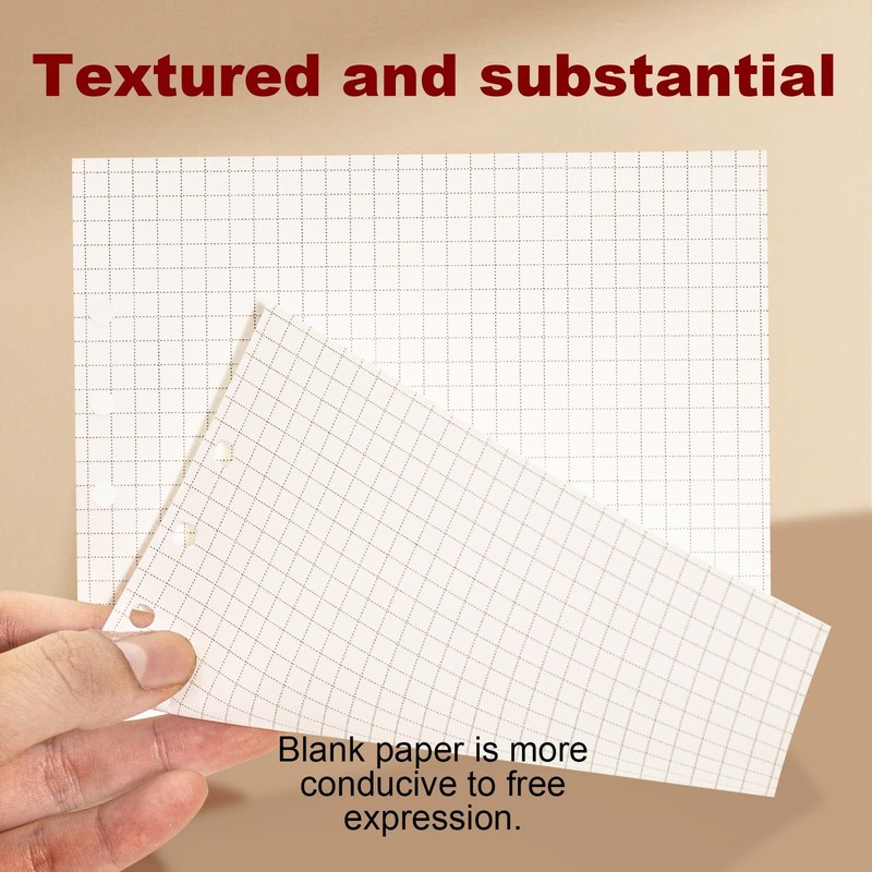 KINETOX 1 Pack Ring Binder A5 Refillable 60 Sheets Paper