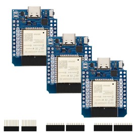 ARCELI Pack of 3 ESP32 WiFi Module, Type-C Wireless WiFi + Bluetooth Dual Core CPU Internet Development Board Compatible with Arduino