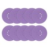 Zirconium Orbital Sanding Disc 225mm x 80G (Pack 10)