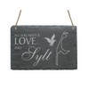 Slate Sign 'Island Sylt' Clip On Back Cover Hard Case