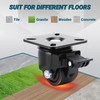 Humagineer 2-Inch Casters Set of 4 Heavy Duty, Load 2200