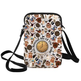 BWWKTOP Sarah & Jareth Crossbody Purse Wiseman & Goblin Fans Inspired Gift Ello Worm Shoulder Bag Sarah And Jareth Merch (you remine me XK Bag)