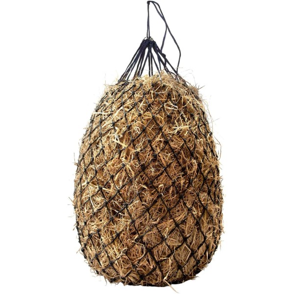 B BLOOMOAK Slow Feed Hay Net 40 Inch Handwoven Heavy