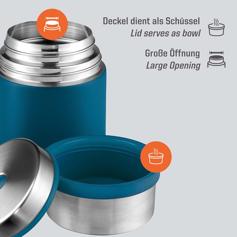 Esbit Sculptor Thermal Food Container 1000 ml in Polar Blue