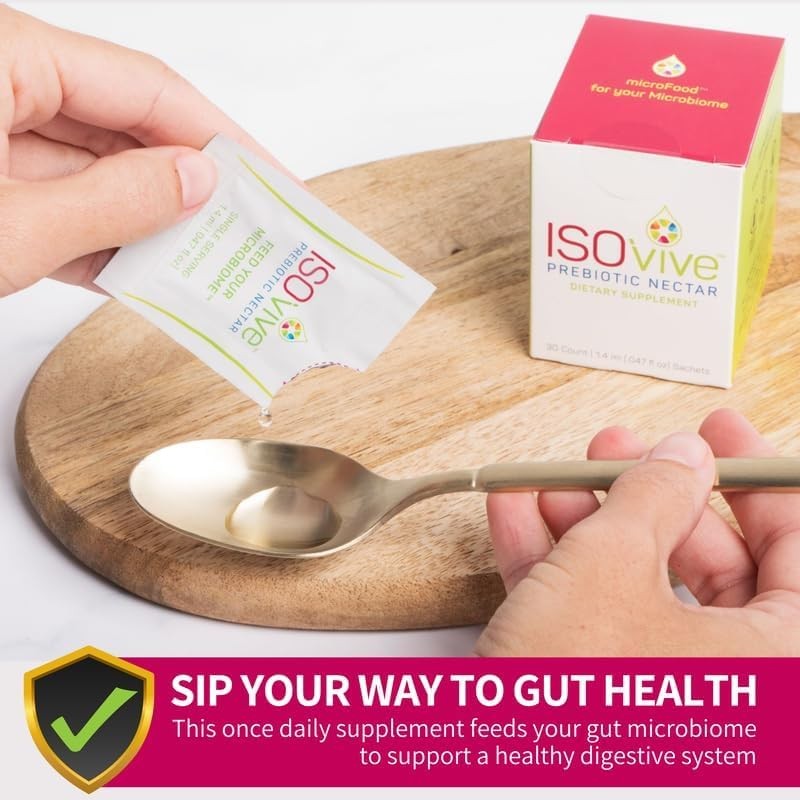 ISOThrive ISOVive Prebiotic Liquid Supplement (30-Day Supply) Natural Heartburn and
