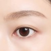 K-Pallet 3-Way Eyebrow Pencil, 02, Natural Brown, Waterproof Pencil, 0.0004
