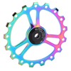 MEIJUN 17T Ceramic Rear Derailleur Guide Wheel Aluminum Alloy Rear