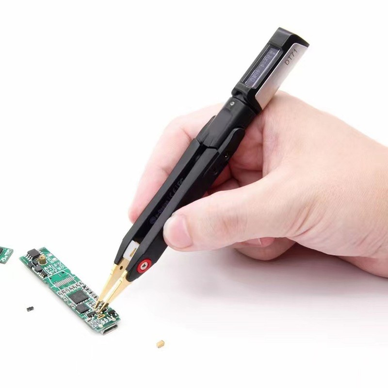 Mini Digital Tweezers Portable Smart LCR Tester with Signal Generator
