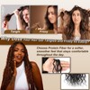 Senegalese Twist Crochet Hair for Black Women Curly Ends 18In