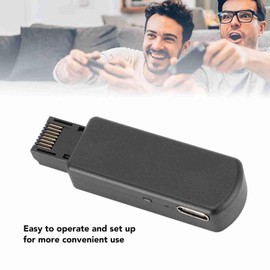 JB Tool USB Adapter, Plug and Play USB JB Tool Mod Kit with Ethernet Type C Cable, Black Stylish Design JB USB Dongle Tool, for FW 9.0 11.0 System