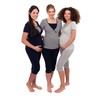 Herzmutter Short Nursing-Maternity Pajamas for Pregnancy- Lactation with Lace or