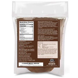 Healthworks Superfoods Organic Cacao Powder - 32 Oz / 2 Lbs - Cocoa Chocolate Substitute - Rich Choclate Flavour - Sugar-Free, Keto, Vegan & Non-GMO - Peruvian Bean/Nut Origin - Antioxidant Superfood