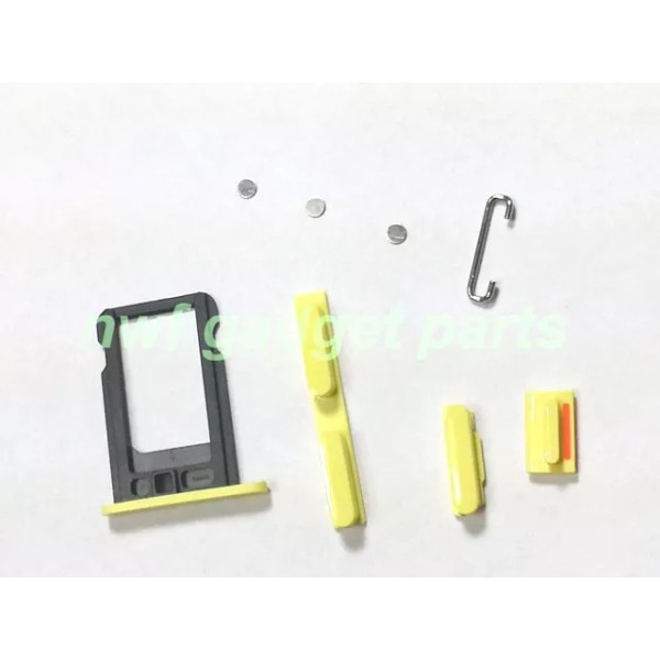 For Apple New YELLOW Sim Tray,Power,Mut