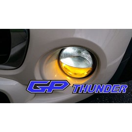 GP Thunder H7 3500K 55W Golden Yellow JDM Xenon Halogen Light Bulbs Compatible for Fog Lights - High Beam - Low Beam - Xtreme SGP35K-H7