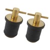 New 2 Pcs Boat Plug Snap Plugs T Style Handle