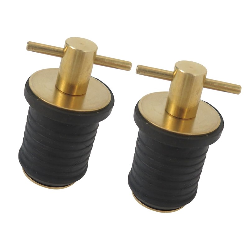 New 2 Pcs Boat Plug Snap Plugs T Style Handle