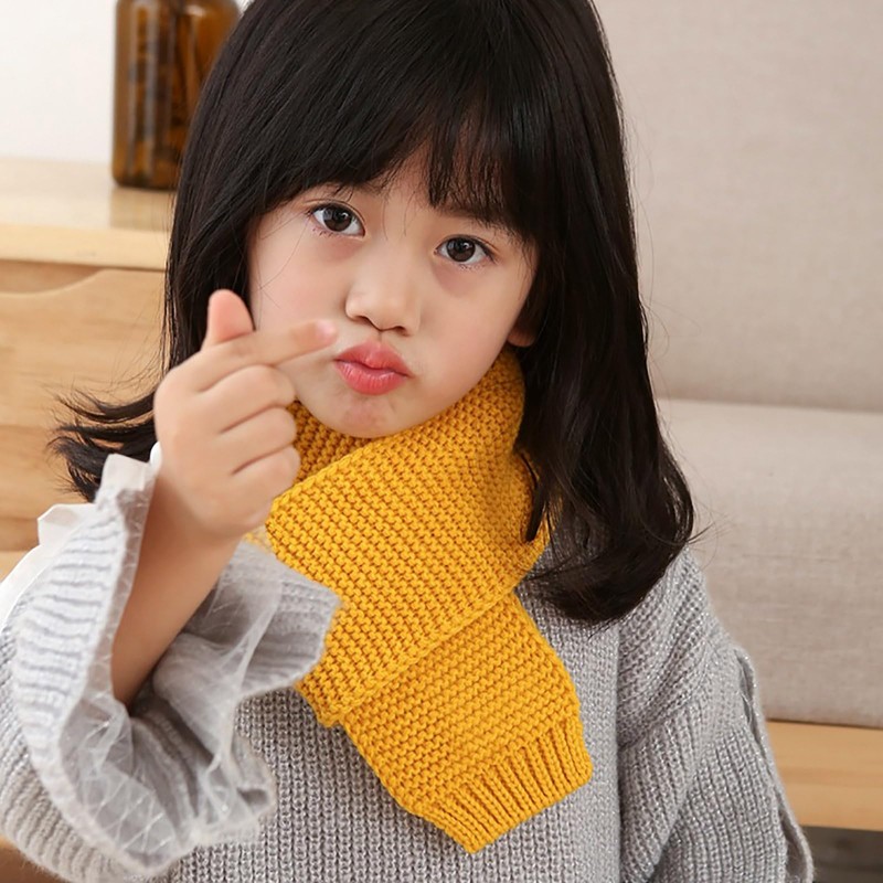 Piewag Kids Knit Scarf Toddler Winter Warm Scarves Neck Warmer