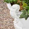 Christopher Knight Home Jorine Patio Planter, Light Concrete Planter, Mid-Centry