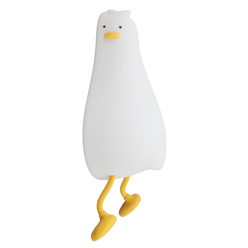 Duck Sleep Lamp Silicone Cute Animal Shaped USB Rechargeable Mini