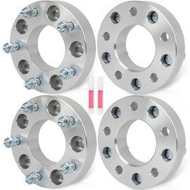 ECCPP 4PCS 5x135 to 5x5.5 Wheel Adapters Lug Centric 1.5" 5 Lug 14x2 87.1mm hub bore Compatible with for Ford Expedition 2000-2002| for Ford F-150 2000-2003 (Wheels 5x5.5)
