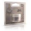 Rainbow Dust Edible Silk Powder - Metallic Light Silver, 15g