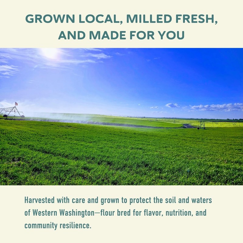 Fairhaven Mill Organic Coarse Ground 100% Whole Grain Bread Flour