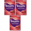 3 X Bassetts Raspberry and Pomegranate Adult Multivitamin Chewies -