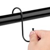 GOTRUST Black s-Hooks Hanging Hooks, 18Pcs Stainless Steel S-Shaped Hooks,