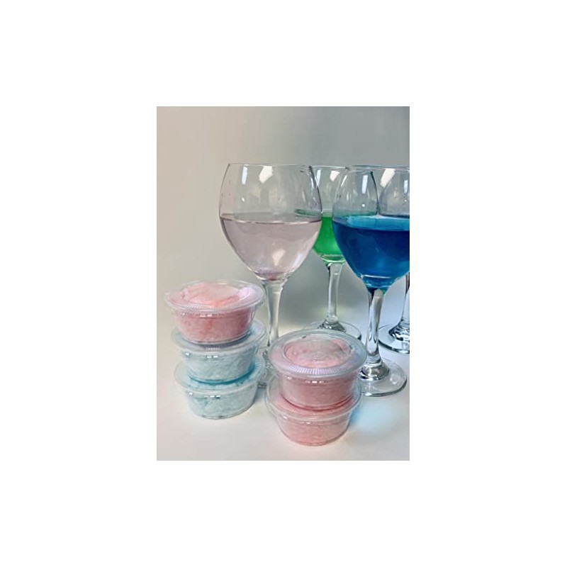 12 DGP Gender Reveal Cotton Candy Glitter Bombs (Pink) Gender