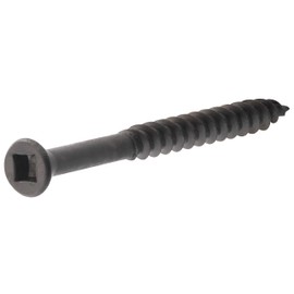 The Hillman Group 47324 6 X 2-1/4-Inch Square Drive Trim Screw-Sharp Point, 5-Pound , Black