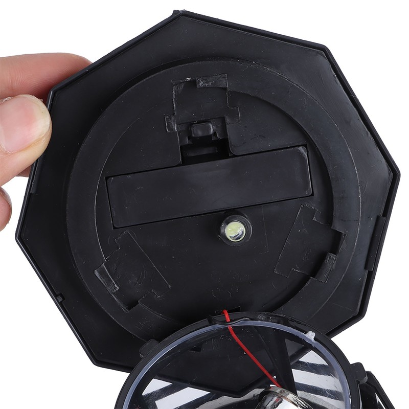 Outdoor Solar Power Rotating LED Light Landscape Lamp Garden Courtyard