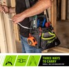 AWP Electrician Tool Pouch with Multiple Pockets, Premium Leather Utility