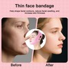 Eins V-Linienmaske,Kinnmaske Doppelkinn Maske,Gesichts-Schlankheitsgurt,Doppelkinn Entferner Lifting-Maske,Doppelkinn Reduzierer Gesichtslifting Bandage,V-förmige Schlankheits