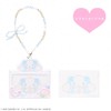 Shobido Sanrio Card Case with Strap, Limited Drawing, Pastel Color