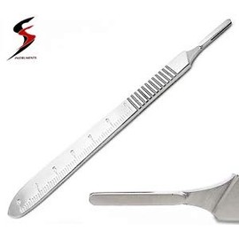 SCALPEL HANDLE No.3 BP Handle Fits Blades Numbers 6-16
