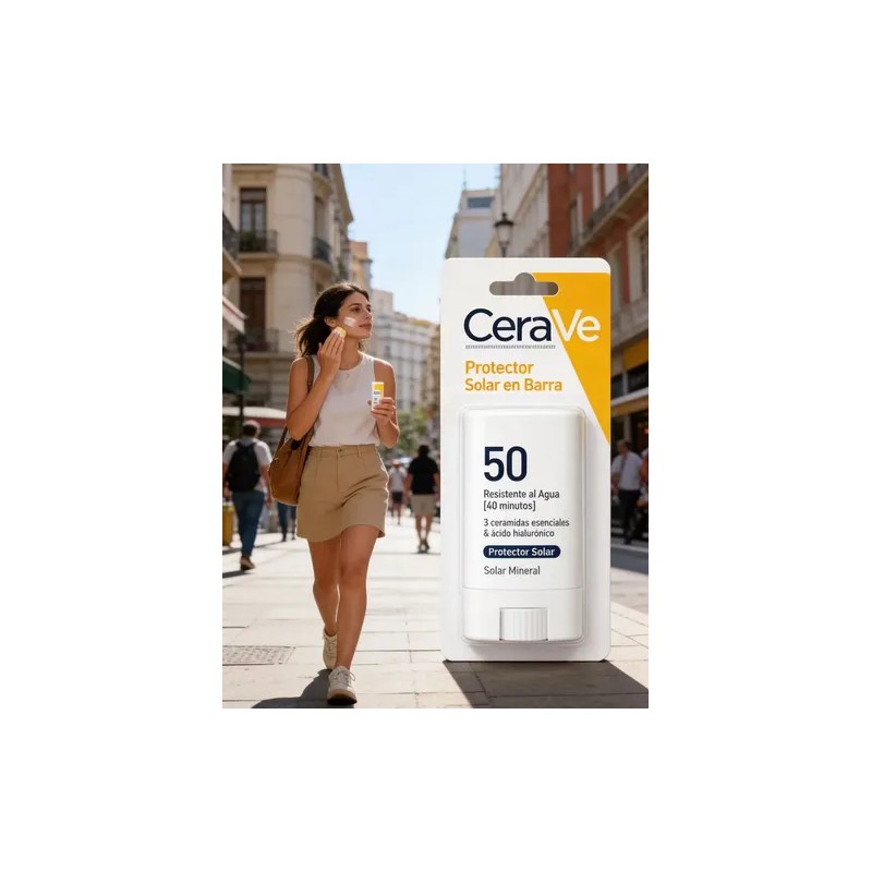 Cerave Protector Solar En Barra Stick Sunscreen Spf 50 13g
