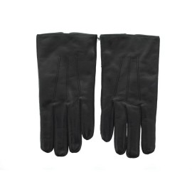 Coach Nappa Leather Gloves, Men's Winter Driving Gloves, Cashmere Lined 82863 - S, Black