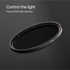 Urth 62 mm Neutral Density Filter ND8 (3 Stop) ND