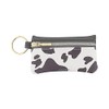 Flower Ring Smart Key Pouch Cow Pattern x Heart Motif